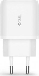 Ładowarka Tech-Protect Ładowarka sieciowa Tech-protect C20W 2-port Network Charger PD 20W QC 3.0 + USB-C Cable White 3