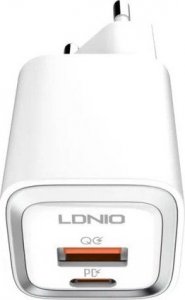 Ładowarka LDNIO Ładowarka sieciowa MFi LDNIO A2318M, USB-C+USB, USB-C do Lightning 20W 1