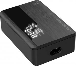 Ładowarka 4kom.pl Ładowarka sieciowa uniwersalna 2x USB 2x USB-C 65W Power Delivery PD QC 3.0 czarna 13