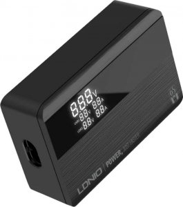 Ładowarka 4kom.pl Ładowarka sieciowa uniwersalna 2x USB 2x USB-C 65W Power Delivery PD QC 3.0 czarna 3