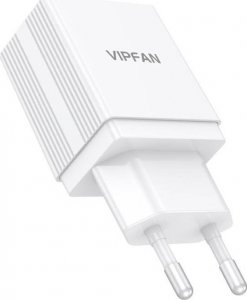 Ładowarka Vipfan Ładowarka sieciowa Vipfan E02, 2x USB, 2.1A (biała) 5