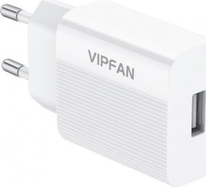 Ładowarka Vipfan Ładowarka sieciowa Vipfan E01, 1x USB, 2.4A (biała) 4