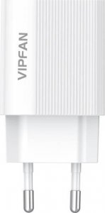 Ładowarka Vipfan Ładowarka sieciowa Vipfan E01, 1x USB, 2.4A (biała) 5
