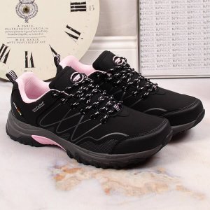 Buty trekkingowe damskie American Club Wodoodporne buty trekkingowe damskie czarne American Club 36 5