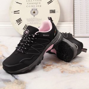 Buty trekkingowe damskie American Club Wodoodporne buty trekkingowe damskie czarne American Club 36 7