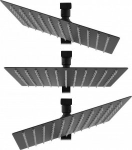 Zestaw prysznicowy YokaHome Termostatyczna bateria prysznicowa z zestawem natryskowym - czarny (Yoka) 5