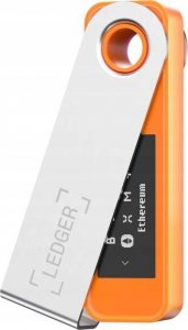 Ledger Nano S Plus Portfel krypto BTC pomarańczowy 1