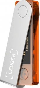 Ledger Nano X Blazing Orange Crypto Hardware Wallet 1