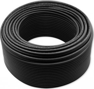Qoltec Kabel solarny fotowoltaiczny | 4mm2 | 100m | Czarny 2