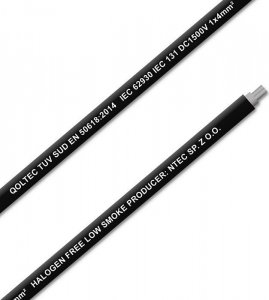 Qoltec Kabel solarny fotowoltaiczny | 4mm2 | 100m | Czarny 3