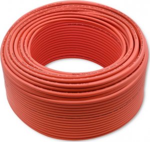 Qoltec Kabel solarny fotowoltaiczny | 4mm2 | 100m | Czerwony 2