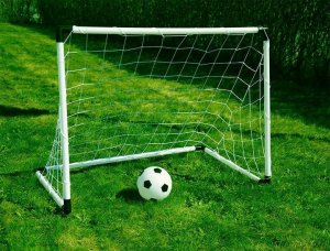 OEM Bramki do piłki nożnej 2w1 185x120x70 cm + piłka 5
