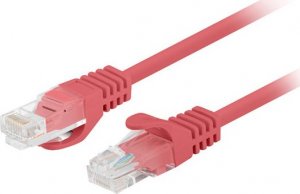 Lanberg PATCHCORD KAT.6 UTP 1M CZERWONY FLUKE PASSED LANBERG 10-PACK 1