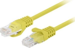 Lanberg PATCHCORD KAT.5E UTP 1M ŻÓŁTY FLUKE PASSED LANBERG 10-PACK 1