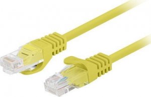 Lanberg PATCHCORD KAT.6 UTP 0.5M ŻÓŁTY FLUKE PASSED LANBERG 10-PACK 1