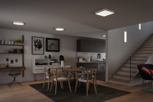 Lampa sufitowa Paulmann Panel Atria Shine 22W 4000K 3-st ściem 420x420mm 230V Chrom-mat tw. sztuczne 7