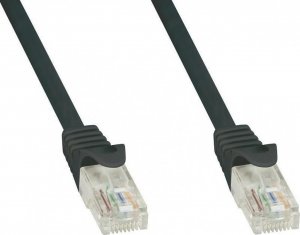 Techly Techly Patch cord Cat5e UTP 0,25m czarny 2