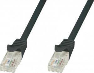 Techly Techly Patch cord Cat5e UTP 10m czarny 1