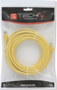 Techly Techly Patch cord Cat5e UTP 2m żółty CCA 4