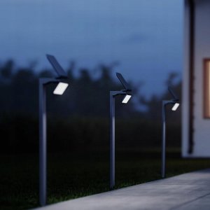 Kinkiet Steinel Oprawa solarna LED 1,2W Steinel XSolar GL-S z czujnikiem antracyt 5