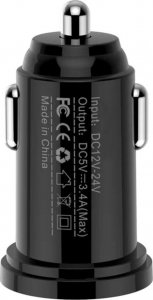 Ładowarka Techly Techly Samochodowa Mini Ładowarka 2x USB 5V 3.4A/17W 6