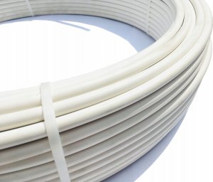 Budniok Technika Drut Odgromowy Podtynkowy w izolacji PVC biały 1