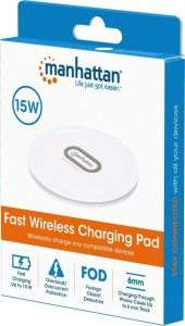 Ładowarka Manhattan Manhattan Bezprzewodowa Ładowarka Indukcyjna Fast Qi 15W 9