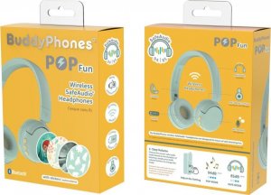 Słuchawki BuddyPhones POP Fun zielone (BT-BP-POP-FUN-GR) 5