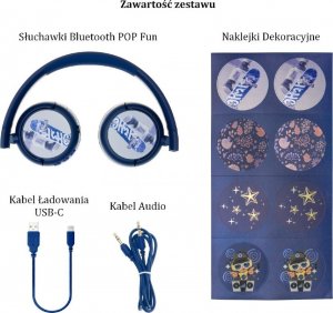 Słuchawki BuddyPhones POP Fun niebieskie (BT-BP-POP-FUN-BL) 11