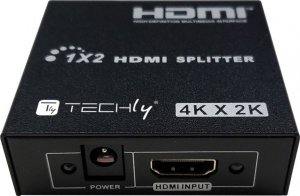 Techly Techly Splitter HDMI 1x2 4K*30Hz Aktywny Rozdzielacz HDMI 3