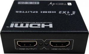 Techly Techly Splitter HDMI 1x2 4K*30Hz Aktywny Rozdzielacz HDMI 5