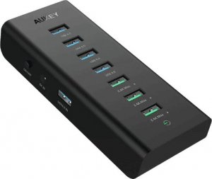 HUB USB Aukey Aktywny Hub Aukey CB-H19 3 7w1 USB 3.0 1