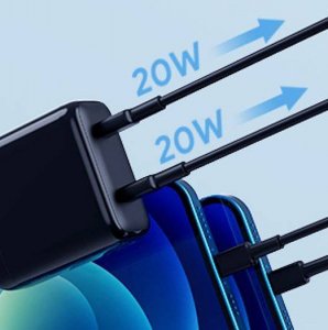 Ładowarka Wemiss Ładowarka sieciowa Wemiss CH-A1 USB C 40 W PD 7