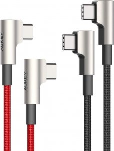 Ładowarka Aukey Zestaw dwóch ładowarek z kablami Aukey PA-F5 7