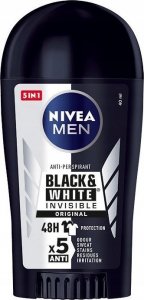 Nivea NIVEA Black&White Invisible męski sztyft 40ml 1