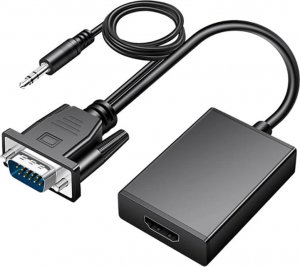 Adapter AV SwiatKabli KONWERTER obrazu z VGA na HDMI + audio 2