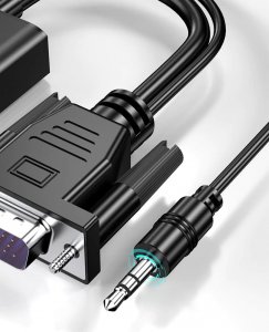 Adapter AV SwiatKabli KONWERTER obrazu z VGA na HDMI + audio 3