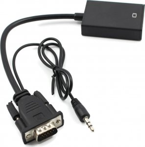 Adapter AV SwiatKabli KONWERTER obrazu z VGA na HDMI + audio 6