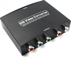 Adapter AV SwiatKabli Konwerter z HDMI na COMPONENT YPbPr / LP Audio / 5x chinch 2
