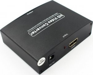 Adapter AV SwiatKabli Konwerter z HDMI na COMPONENT YPbPr / LP Audio / 5x chinch 5