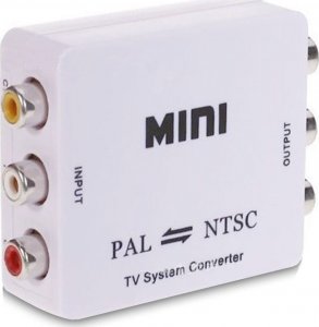 Adapter AV SwiatKabli Przejściówka / konwerter dwukierunkowy PAL- NTSC NTSC-PAL 3