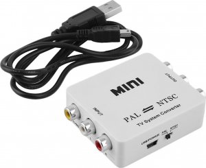 Adapter AV SwiatKabli Przejściówka / konwerter dwukierunkowy PAL- NTSC NTSC-PAL 4