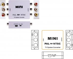 Adapter AV SwiatKabli Przejściówka / konwerter dwukierunkowy PAL- NTSC NTSC-PAL 6