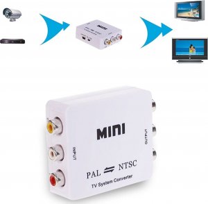 Adapter AV SwiatKabli Przejściówka / konwerter dwukierunkowy PAL- NTSC NTSC-PAL 7