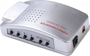 Adapter AV SwiatKabli VGA na S-VIDEO / AV / VGA Adapter KONWERTER OBRAZU 4