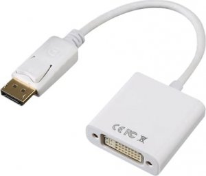 Adapter AV SwiatKabli Adapter DP DisplayPort na DVI Mac Book iMac 3