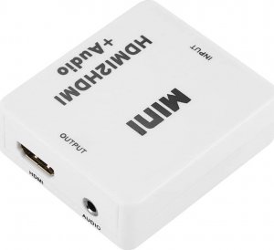 Adapter AV SwiatKabli Rozdzielacz obrazu i dźwięku z HDMI na HDMI + jack 3,5mm 3