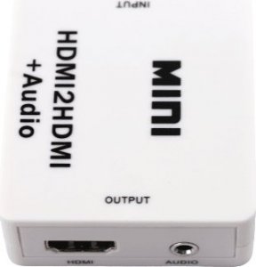 Adapter AV SwiatKabli Rozdzielacz obrazu i dźwięku z HDMI na HDMI + jack 3,5mm 6