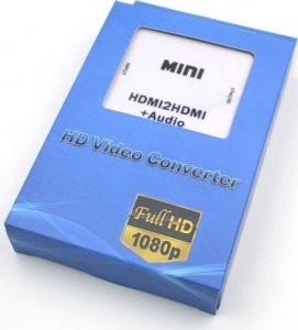 Adapter AV SwiatKabli Rozdzielacz obrazu i dźwięku z HDMI na HDMI + jack 3,5mm 8