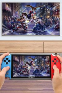 iLogic 7w1 Konsola do gier X12 5cal +1500 gier 5